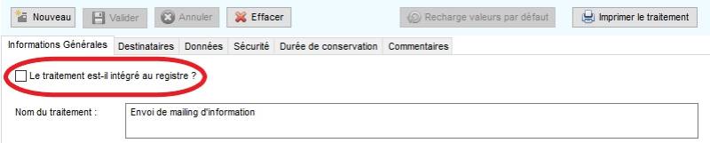  Utiliser le traitement